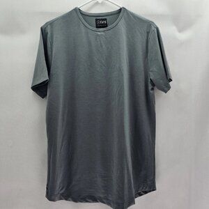 Cuts Men Size M Gray Short Sleeve T-shirt